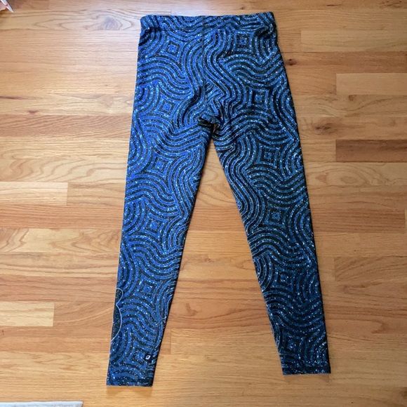 Peloton Terez L Glitter Galaxy Leggings - Picture 2 of 7